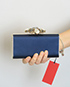 Clutch con cadena, vista trasera